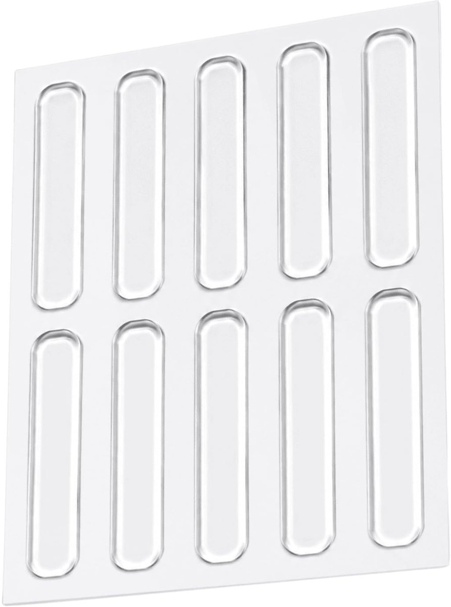 Solidchoice - 10 Stuks Transparante Siliconen Meubelbuffers voor Bescherming