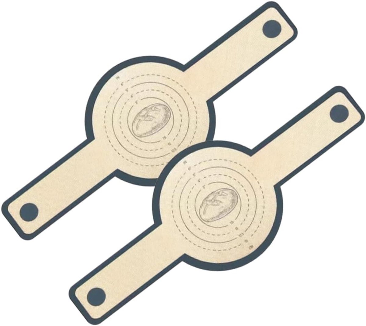 Siliconen Bakmatten 56 x 21 cm - Herbruikbare Brood Bakmat met Lange Handgreep - Antislip en Antiaanbak Coating - ShopVlot