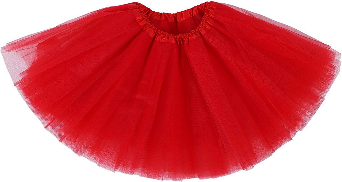 Women's Tutu Skirt Teenager for Women Adults Classic Elastic 4 Layers Tulle Tutu Skirt for Fancy Dress Ballet Dance - ShopVlot