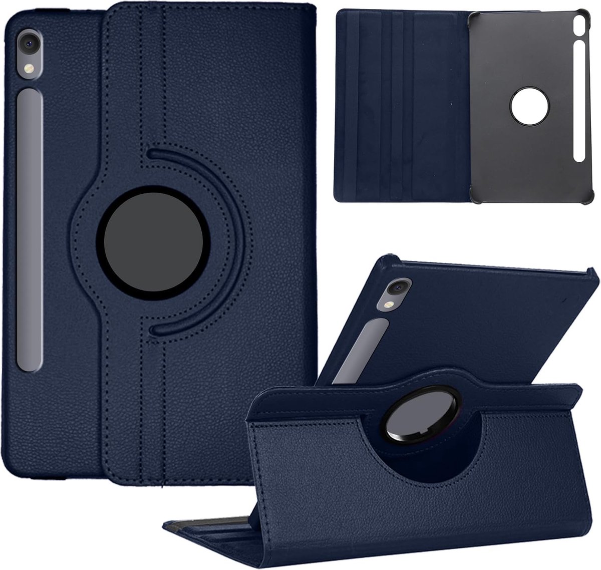 Protective case compatible with Samsung Galaxy Tab S9 FE 10.9 inch SM-X510/X516B/X518U 2023, 360 rotating stand case - ShopVlot