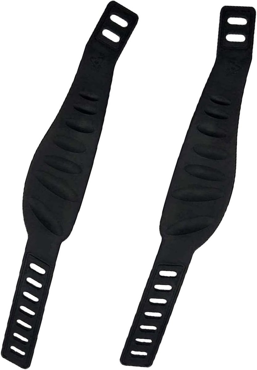 1 Pair Bicycle Pedal Straps Foot Pedal Straps, Adjustable Exercise Bike Rubber Bands for Cycling Fits Most Bike Pedals - ShopVlot