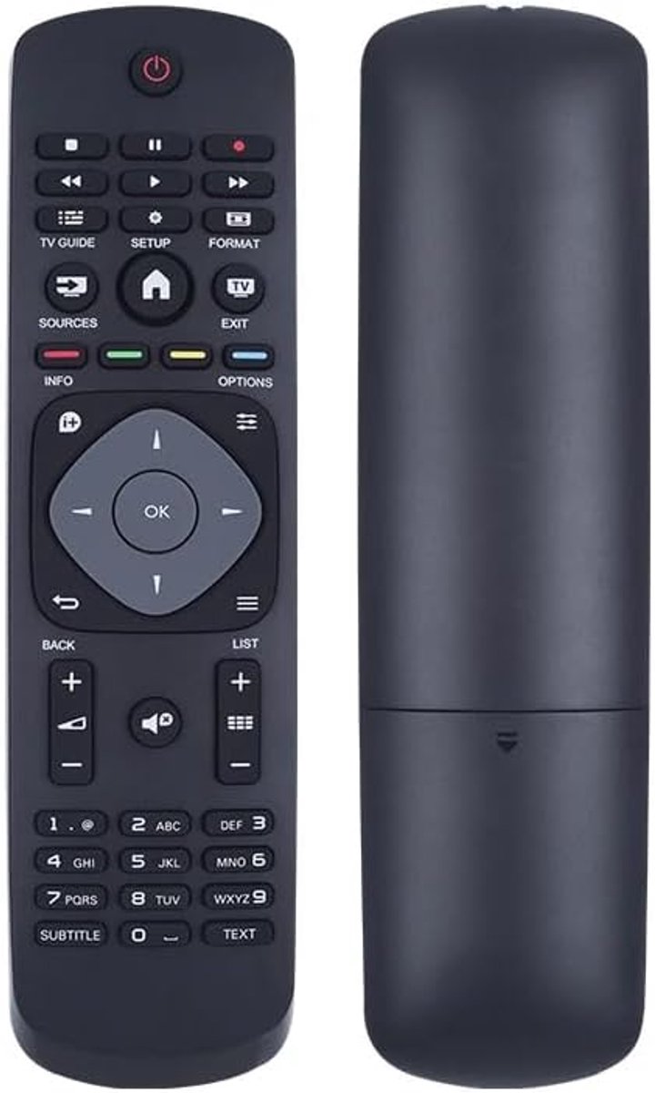 RM-L1225 Afstandsbediening Geschikt voor Philips UHD LED TV 49PUH4900 49PUK4900 49PUT4900 32PFT4131 32PFT4132 - ShopVlot