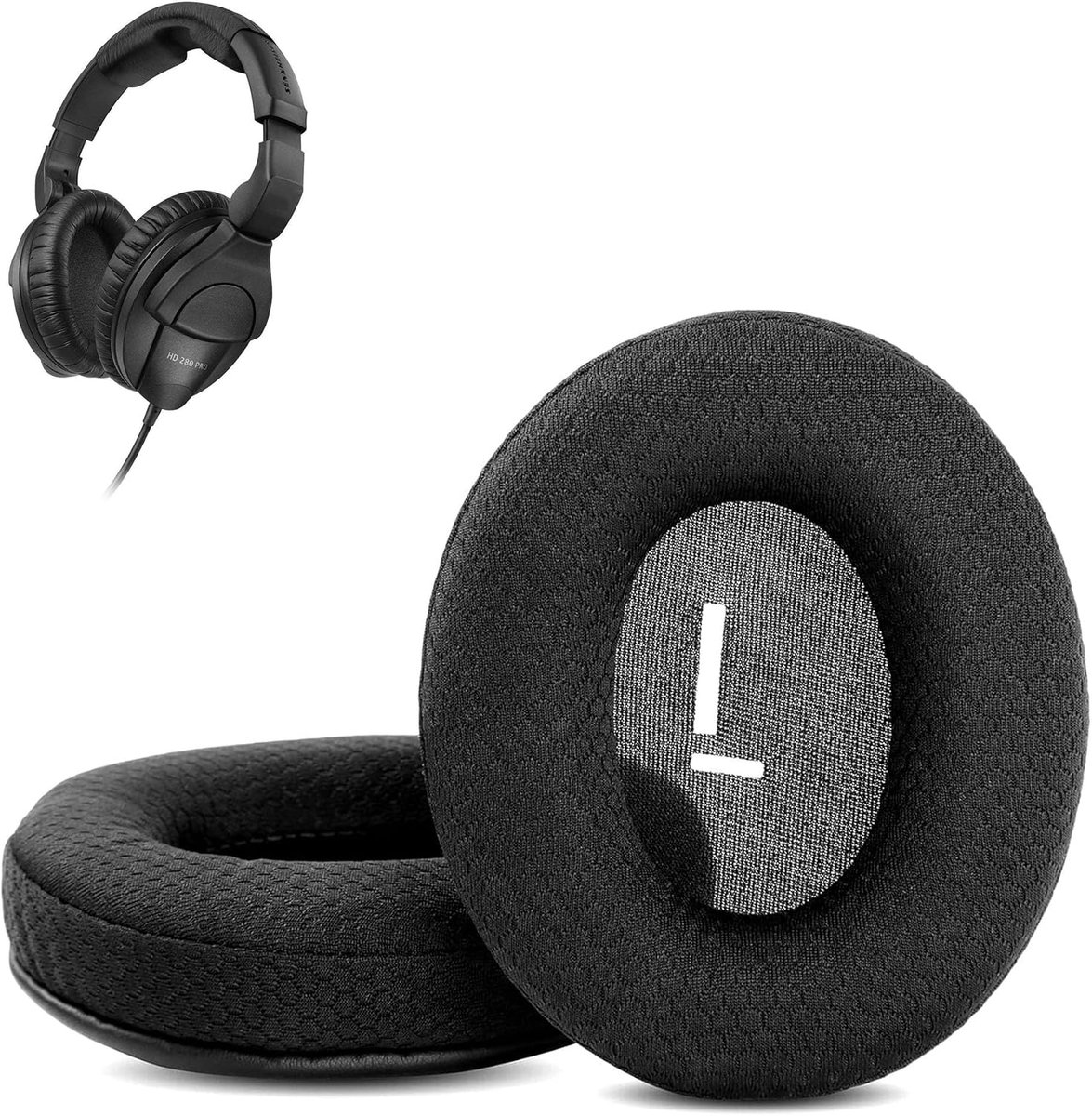 Ear Pads Compatible with Sennheiser HD280 HD280-Pro HD281 HMD280 HMD281 Headphones Ear Pads Replacement Cushion - ShopVlot