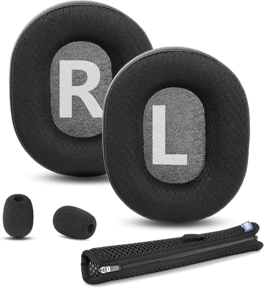 Cloud III Ear Pads and Headband Cover Replacements Compatible with Cloud Alpha, Cloud III, Cloud II, Cloud Alpha S - ShopVlot