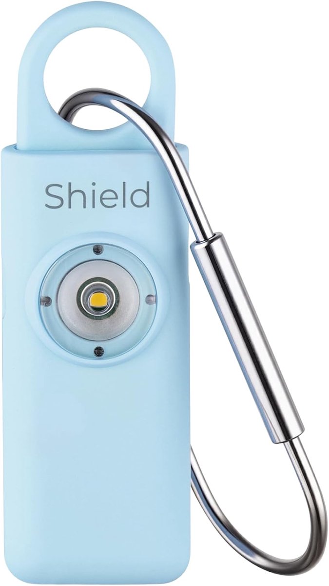 Faas Pocket Alarm, Rechargeable 130 dB, Persons Alarm, Keychain, Self Defense, Emergency Button with LED Light and - ShopVlot