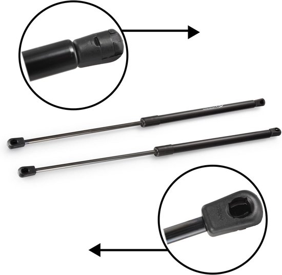 Twilight Garage Auto 1689800164 2 x gas spring gas pressure damper tailgate gas damper - ShopVlot — afbeelding 5