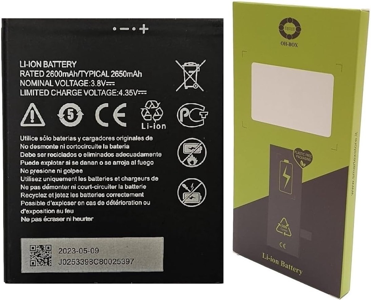 OH-BOX® Battery Compatible with ZTE Li3826T43P4h695950 Blade A3 2020/Blade A5 2019/ A3 2020/A5 2019/ A3 2019/ L210 - ShopVlot