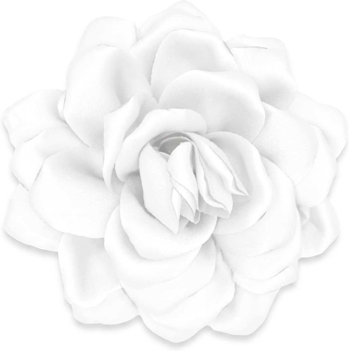 Bloemenbroche grote roos - elegante rozen haarspeld - voor bruiloften - ShopVlot