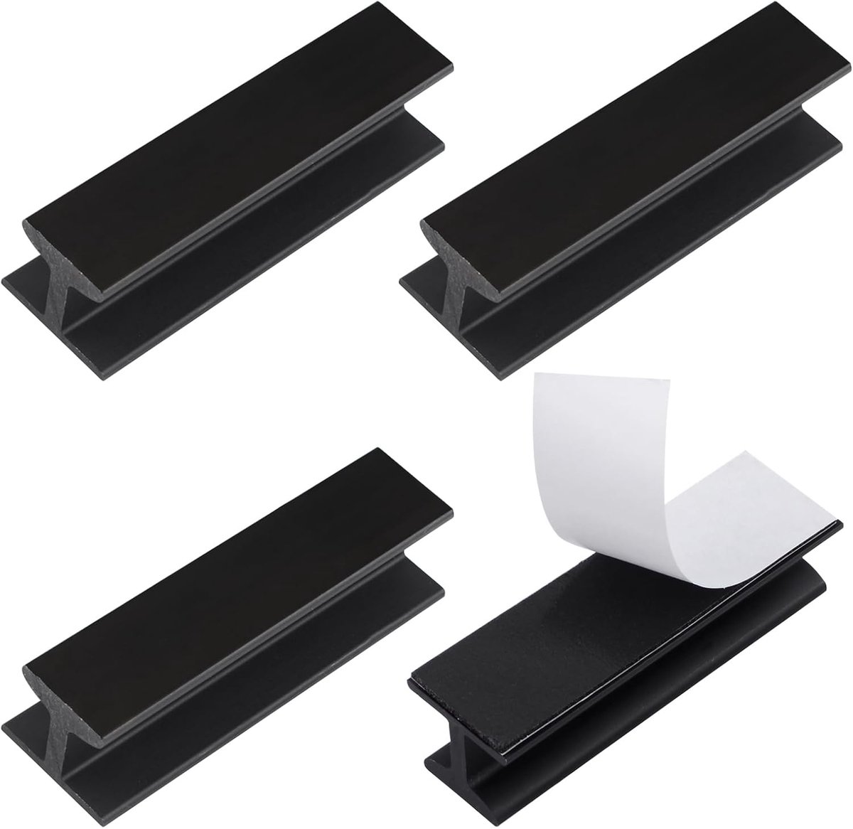 Kastlade Handgrepen - 4 Stuks Aluminium Legering - Zelfklevend - Eenvoudig te Monteren - ShopVlot