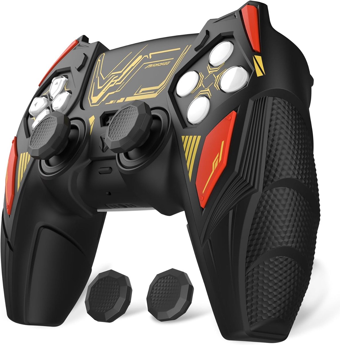 Silicone case ps5 controller - non-slip grip - mecha rhino design - optimale bescherming - ShopVlot