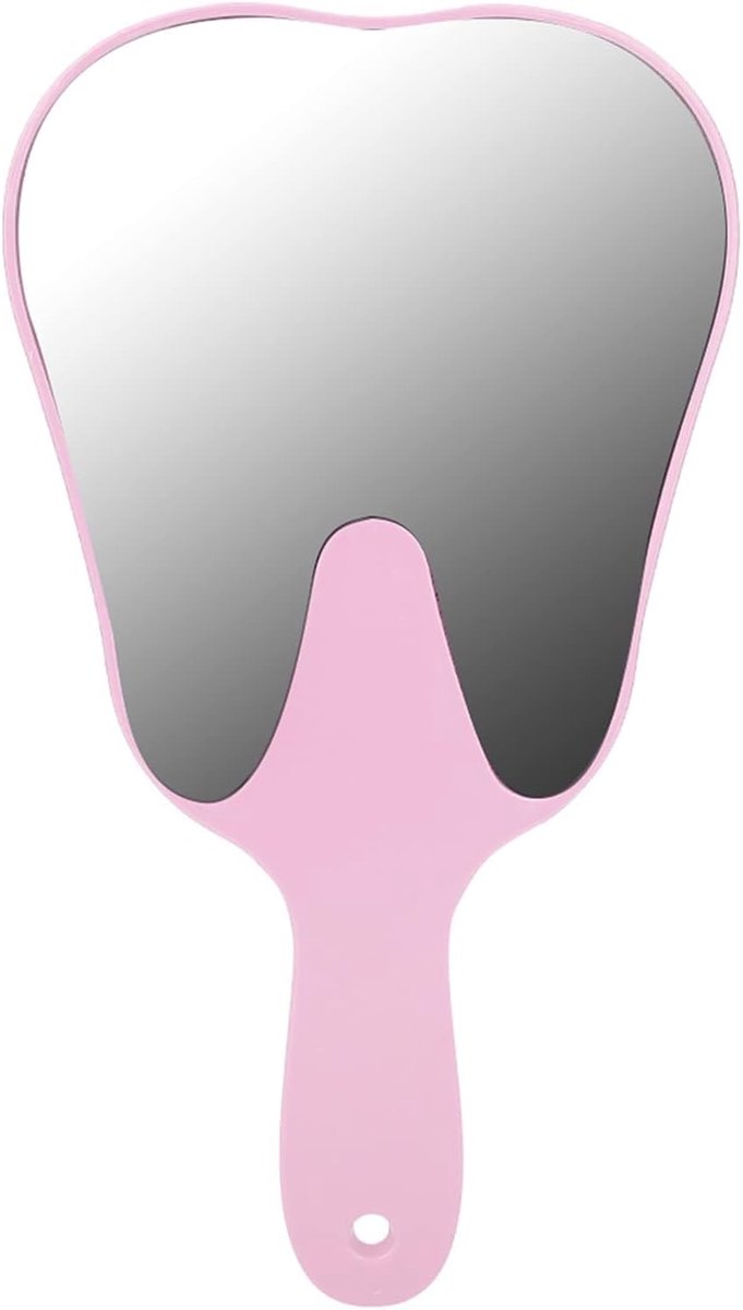 Tanden Spiegels - Schattig Tanden-Design - Handspiegel - Voor Mondverzorging en Observatie - ShopVlot