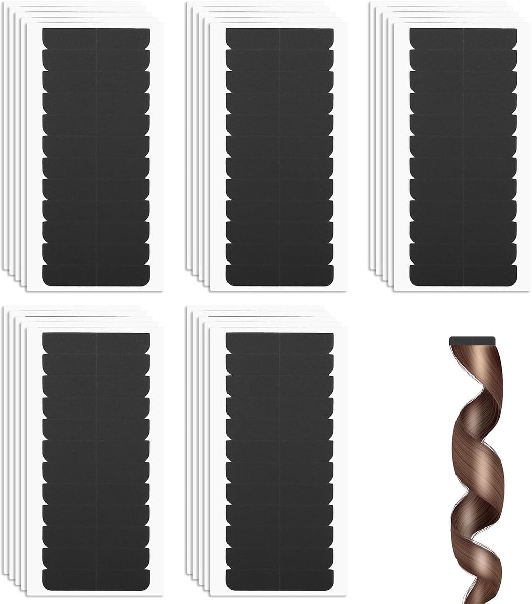 Haarextensions tape 300 stuks - super sterke tape - waterdicht - eenvoudig aan te brengen - ShopVlot
