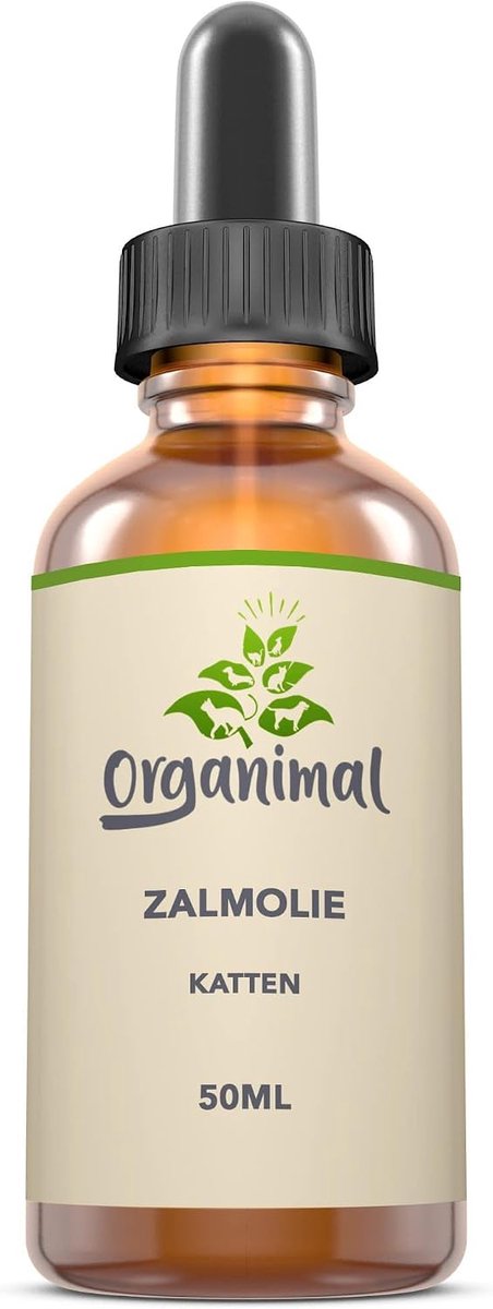 Zalmolie Plus 50ml - Katten - Ondersteunt huid- en vachtproblemen - Versterkt de weerstand - ShopVlot