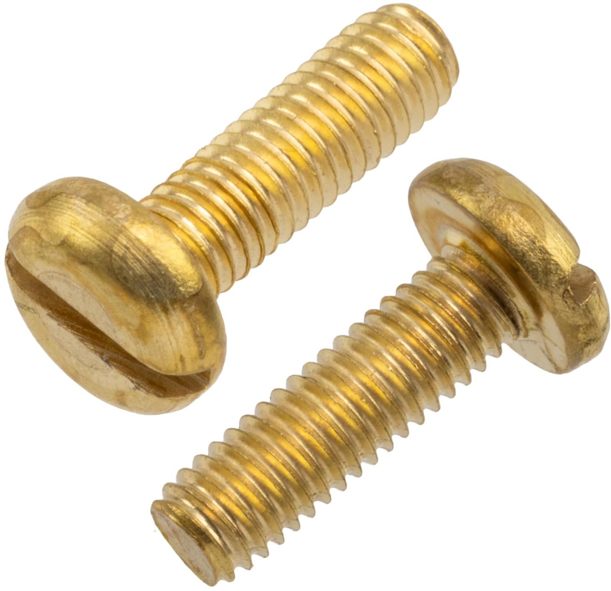 Metaalschroeven M3 x 10 mm - cilindrisch hoofd - messing - voor een discreet resultaat - ShopVlot