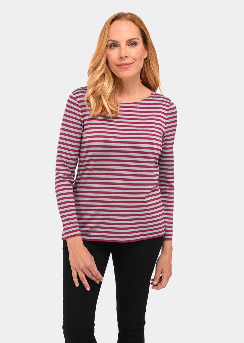 Goldner Gestreepte shirt Jersey shirt met streepjesmotief