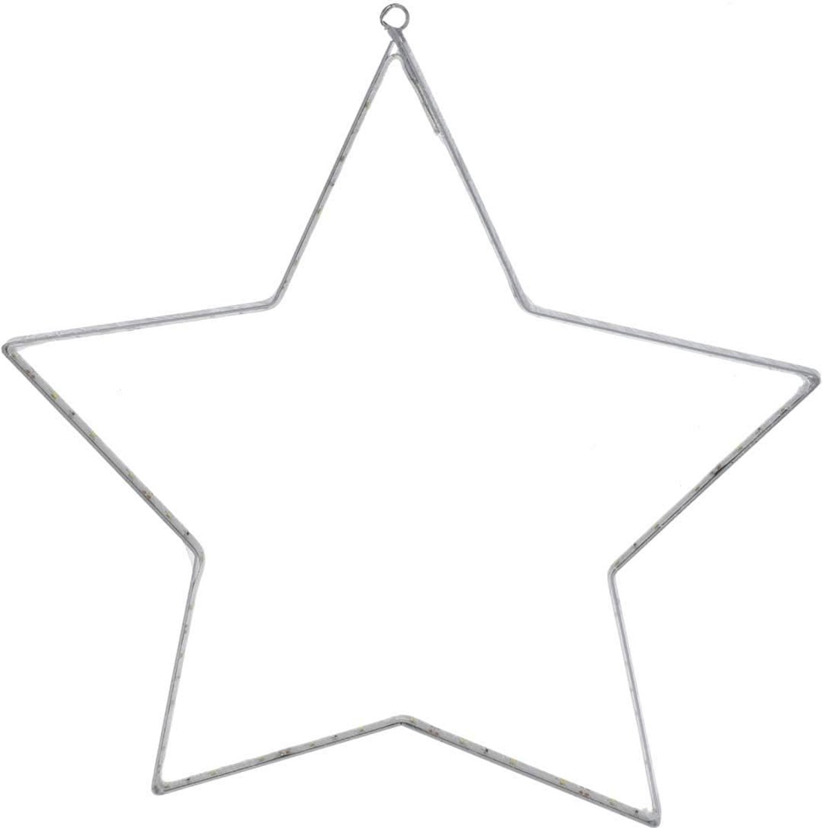 Micro LED lichtster 49x1.2x50,5 cm - metaal - sfeervol licht - ideaal voor kerstdecoratie - ShopVlot