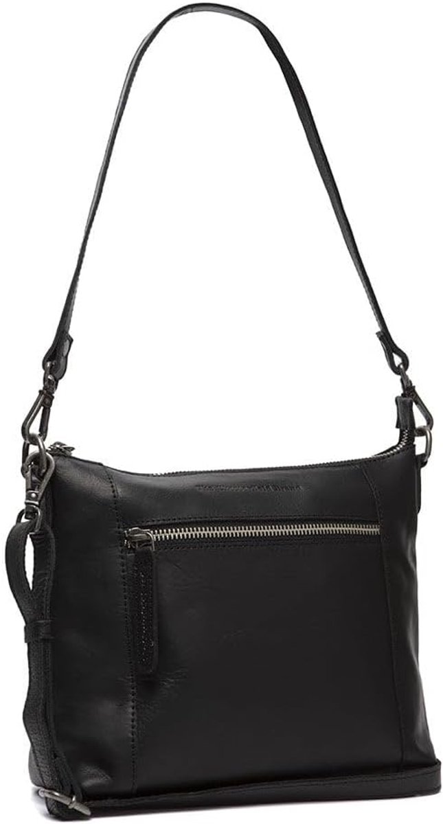 Schoudertas 23 cm - Leer - Wax Pull Up - Stijlvolle uitstraling - ShopVlot