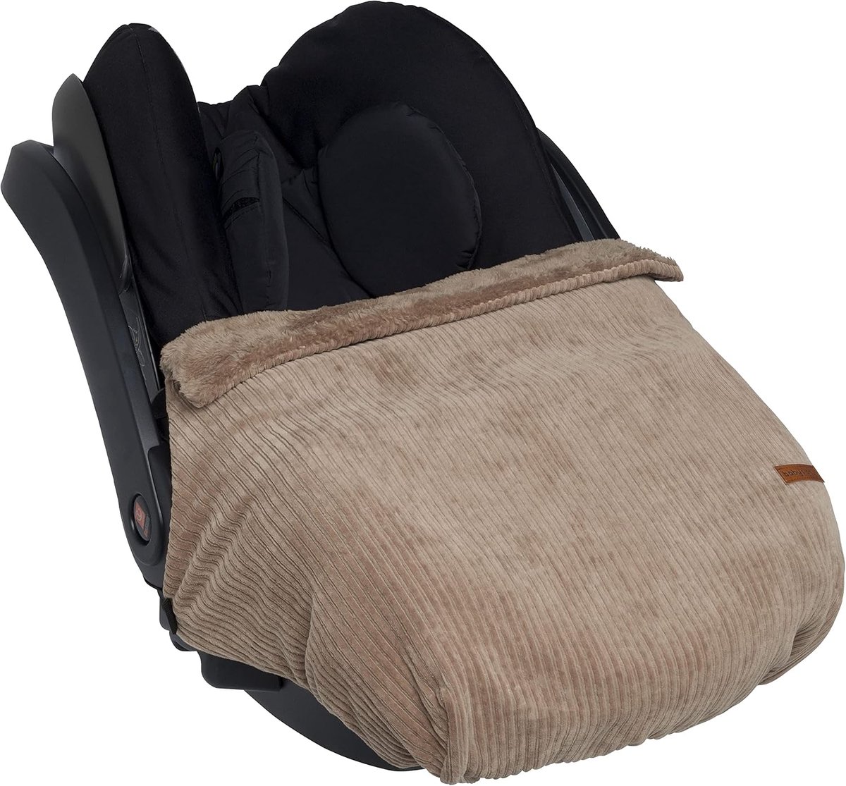 Autostoelhoes voor baby - 0+ Maxi Cosi - ribcord - trendy retro uitstraling - houdt je kind warm - ShopVlot