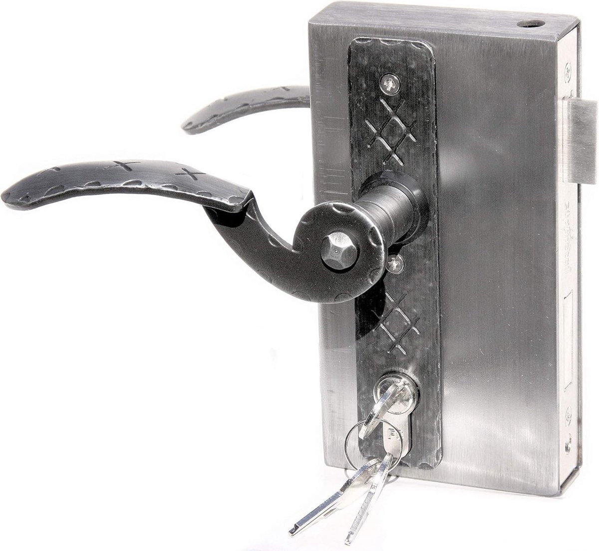 Box lock lock cabinet 30 mm for welding in garden door - complete set - ShopVlot