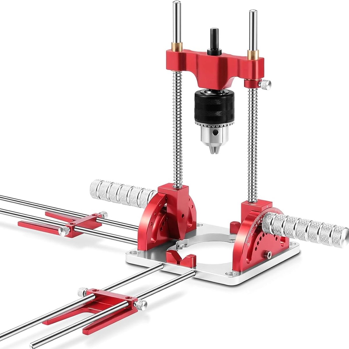 Boorgids multi-hoek 0° tot 60° - Precisie boorgids voor 1.5-13mm - Houtbewerking gereedschap - Nauwkeurig boren - ShopVlot