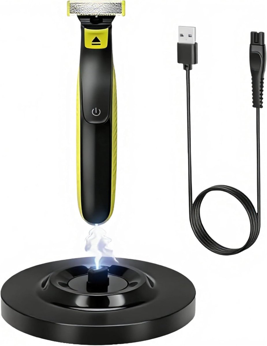 Oplaadstation met USB oplaadkabel 5V - Compact ontwerp - Veilig opladen - Ideaal voor thuis en onderweg - ShopVlot