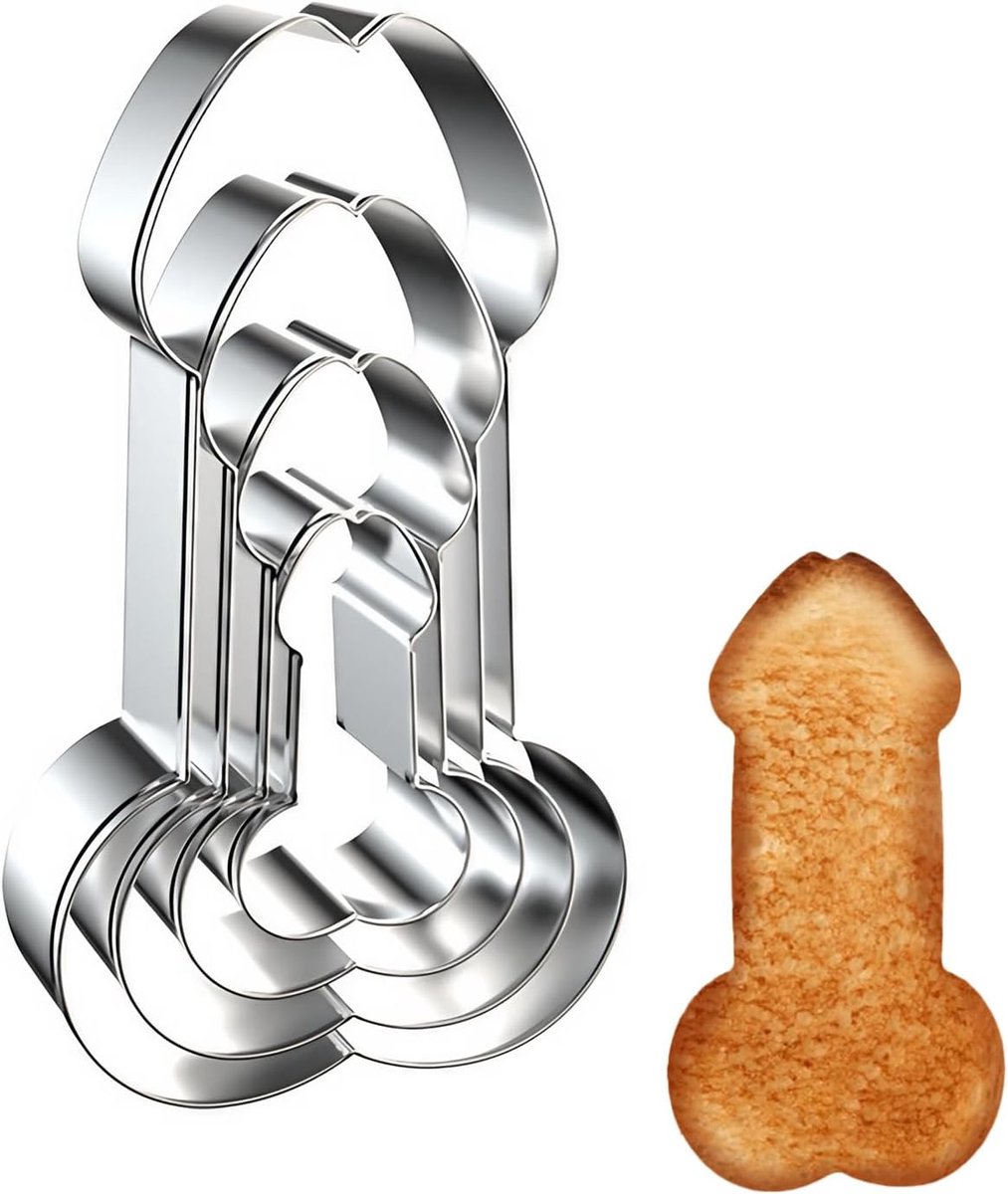 Koekjesuitsteekset 4-delig - RVS - Creatieve vormen - Voor zelfgemaakte snacks - ShopVlot