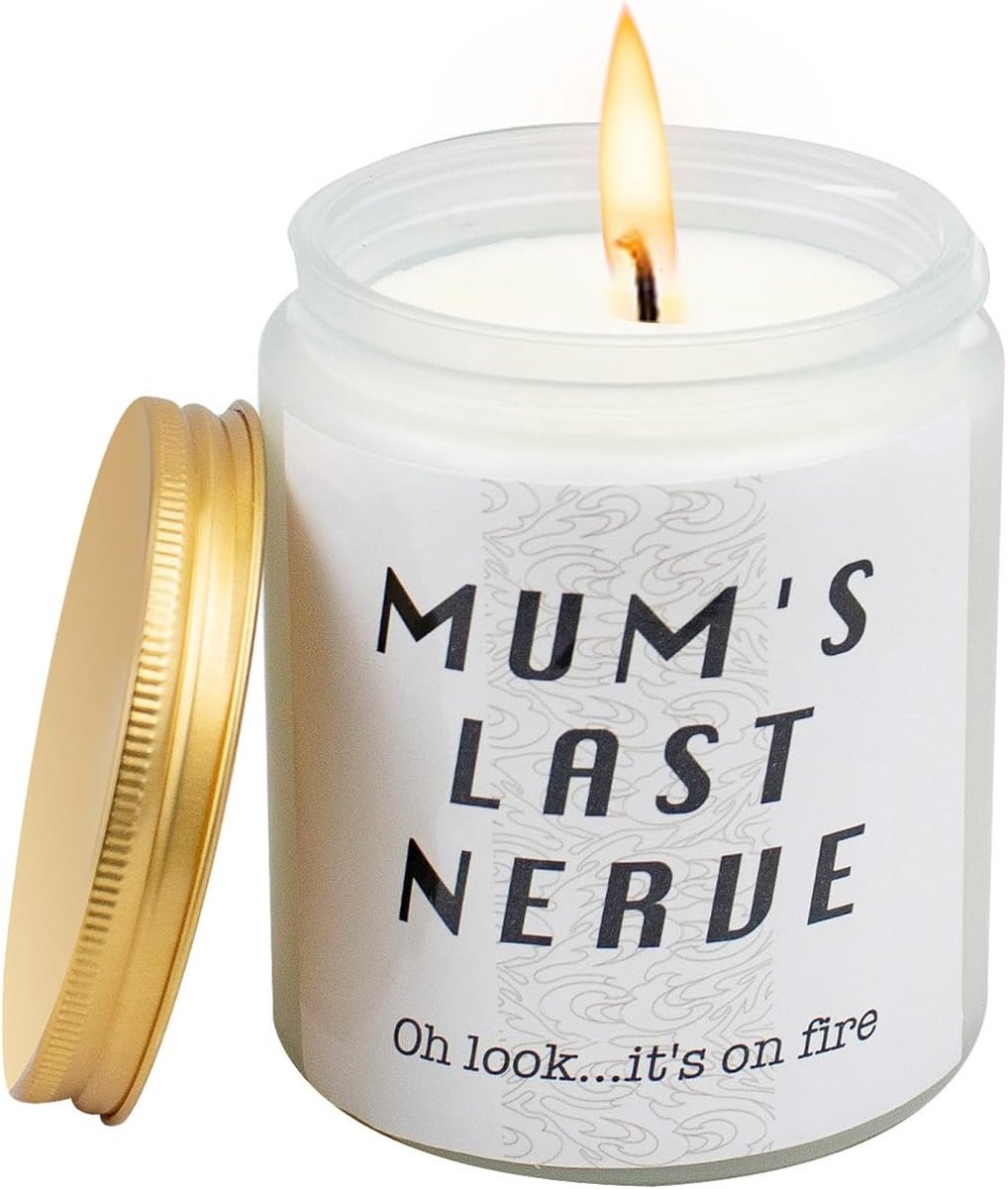 Geurkaars voor mama - grappig ontwerp - vanille geur - brengt ontspanning - ShopVlot