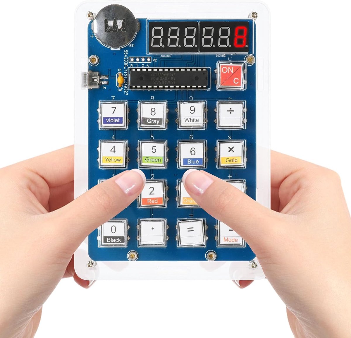 6-bit solder kit DIY soldering kit with LED display, electronic construction kit for computer education, practical - ShopVlot