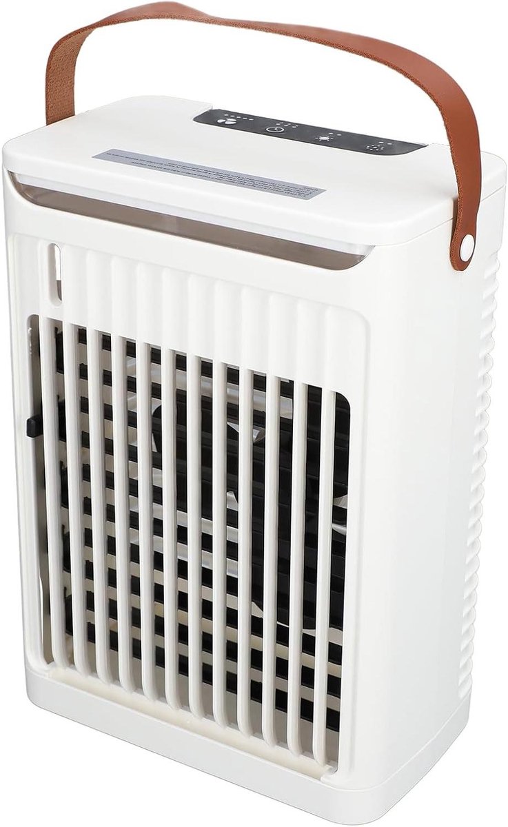 Draagbare Airco - Persoonlijke Koeler - Ruimte Verkoelen - Met Mistfunctie - 680ml Tank - Wit