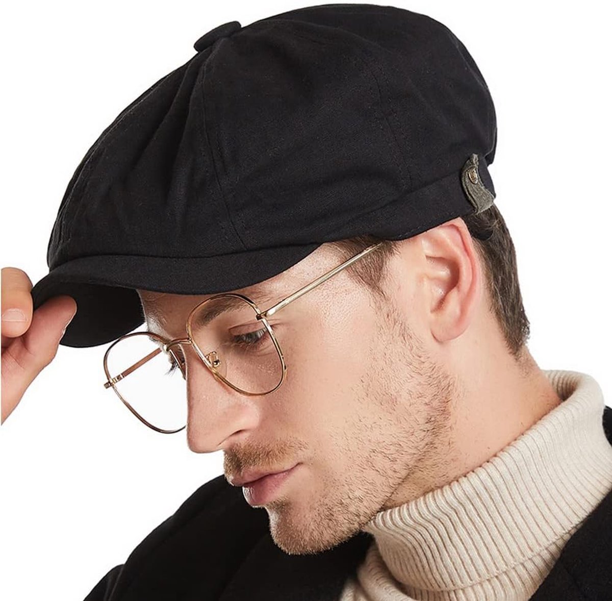 Nieuwsjongenspet - Verstelbare maat - Vintage katoen - Perfect voor de zomer - ShopVlot