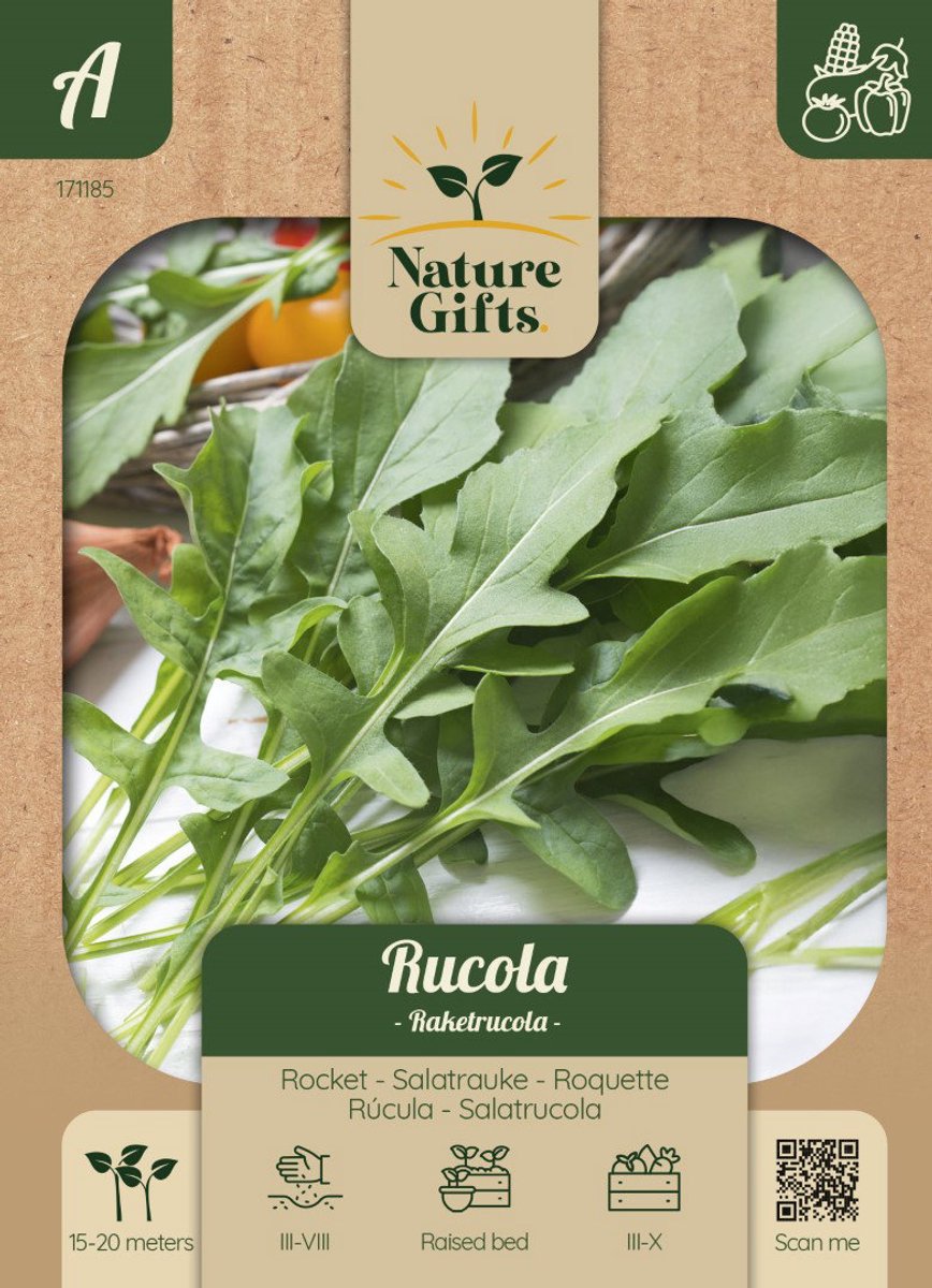Rucola Slaplant groentenzaad Nature Gifts Baltus