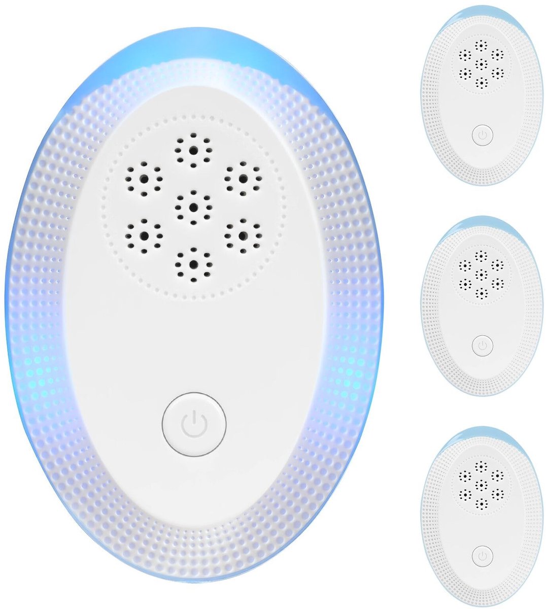Solidchoice - 4 Stuks Ultrasone Insectenbestrijders voor Binnengebruik
