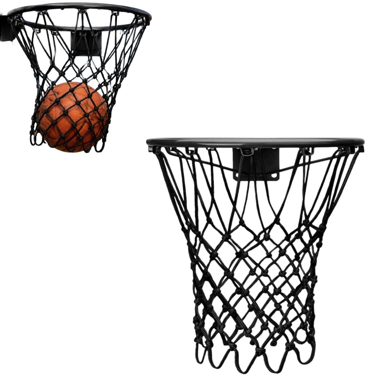 Solidchoice - Robuust Nylon Basketball Net voor Binnen en Buiten