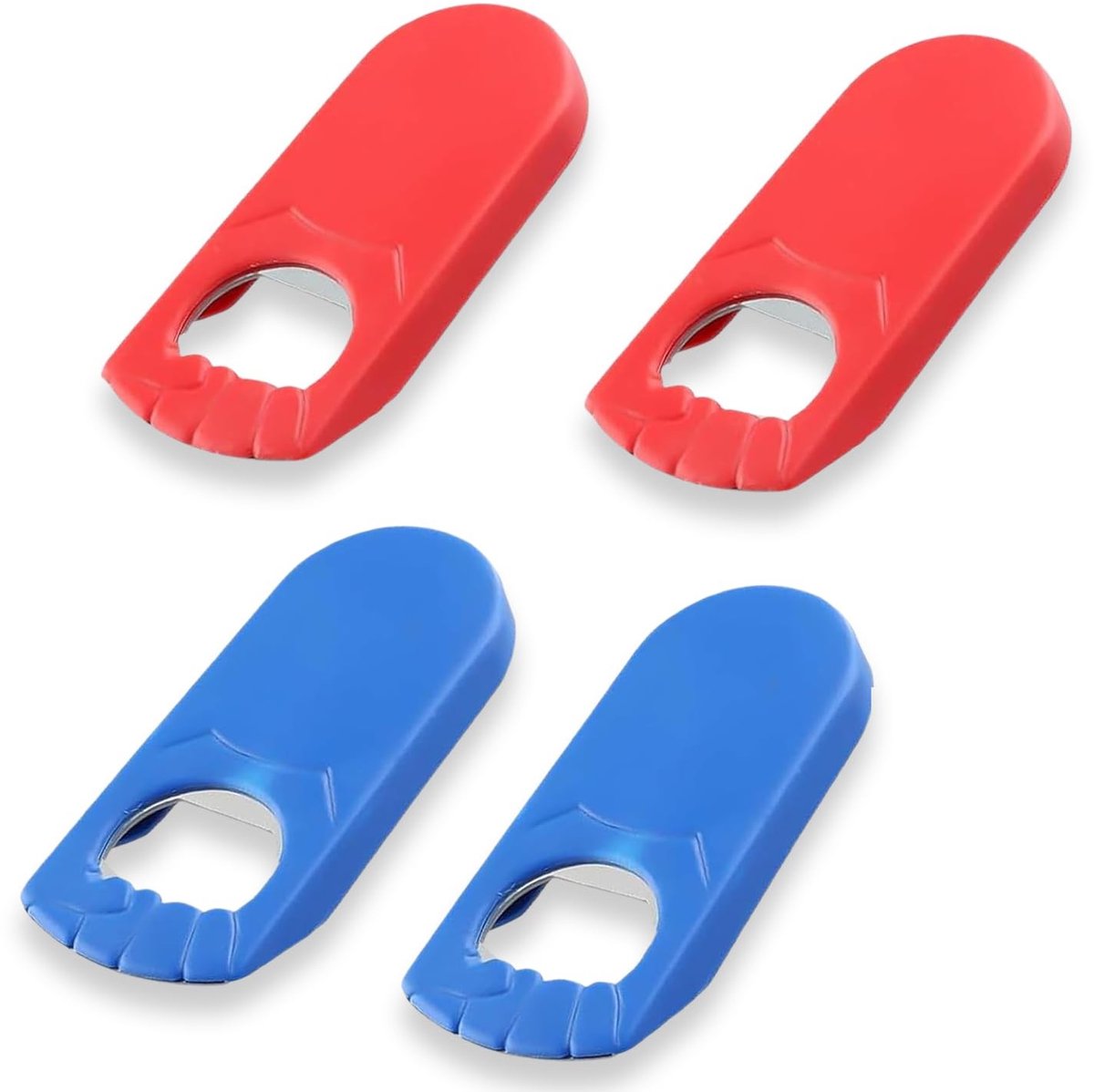 Solidchoice - Set van 4 Draagbare Flesopeners voor Thuis en Onderweg