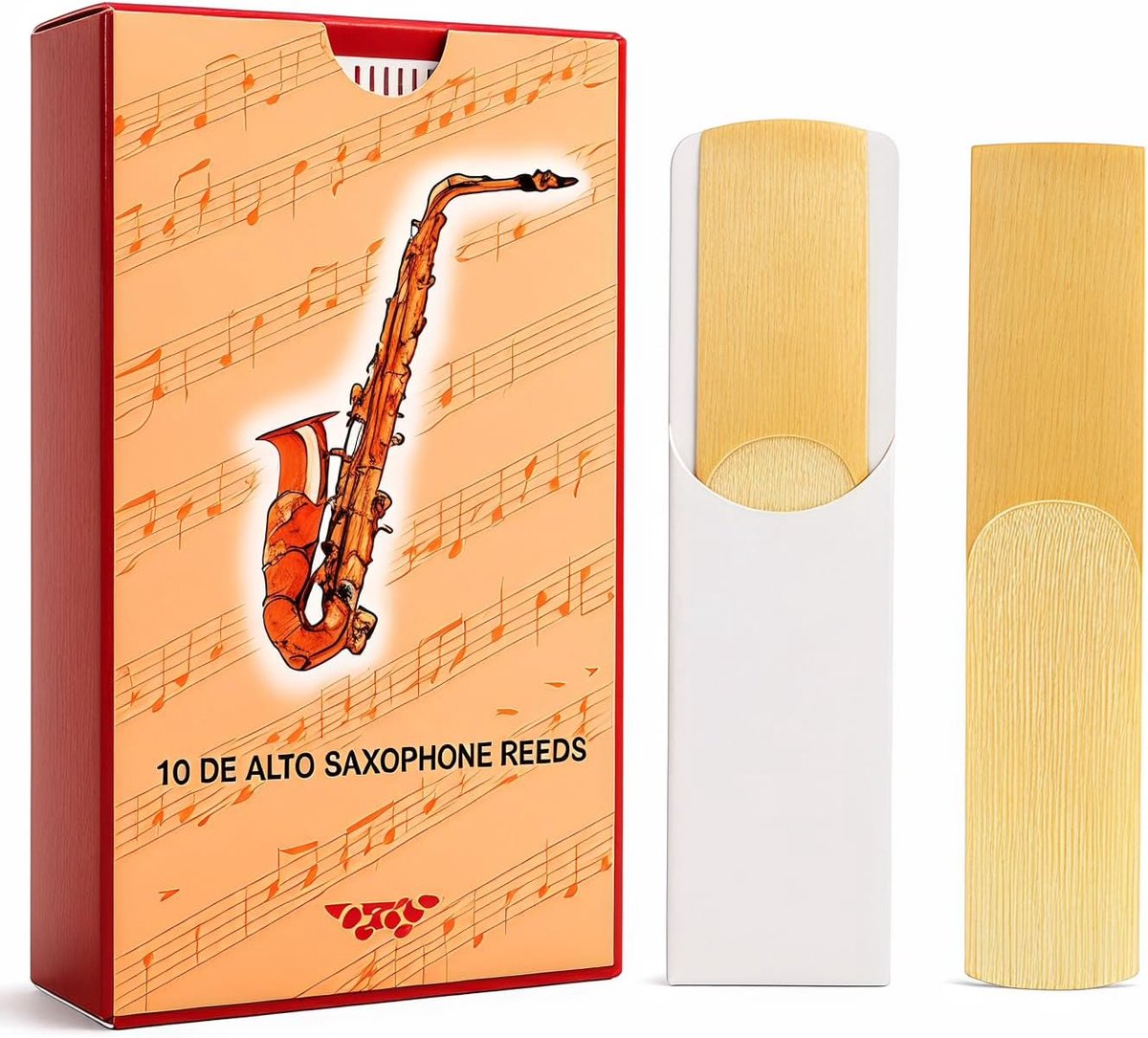 Rietjes voor altsaxofoon 2,5 - Professionele rietjes - Nauwkeurige uitsparing - Betrouwbare prestaties - ShopVlot
