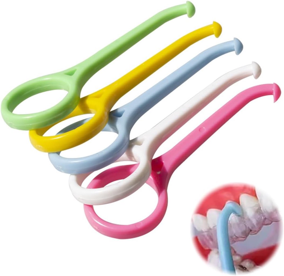 Orthodontische apparaat verwijdertools - 5 kleuren - Aligator gereedschap - Hygiënische en veilige reiniging - ShopVlot