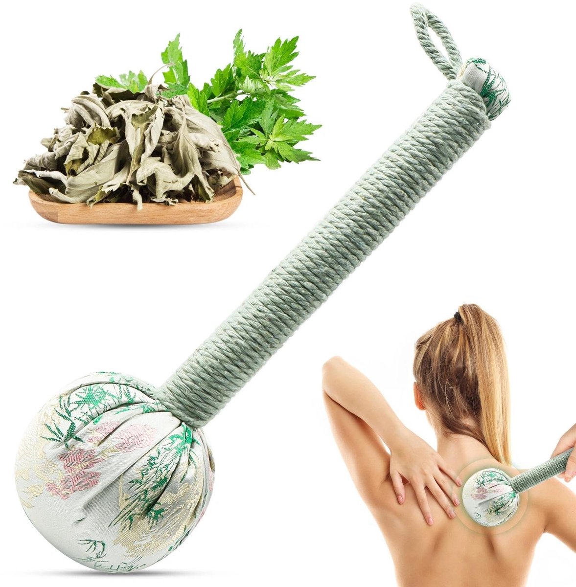 Solidchoice - Mugwort Massagehamer van 26 cm