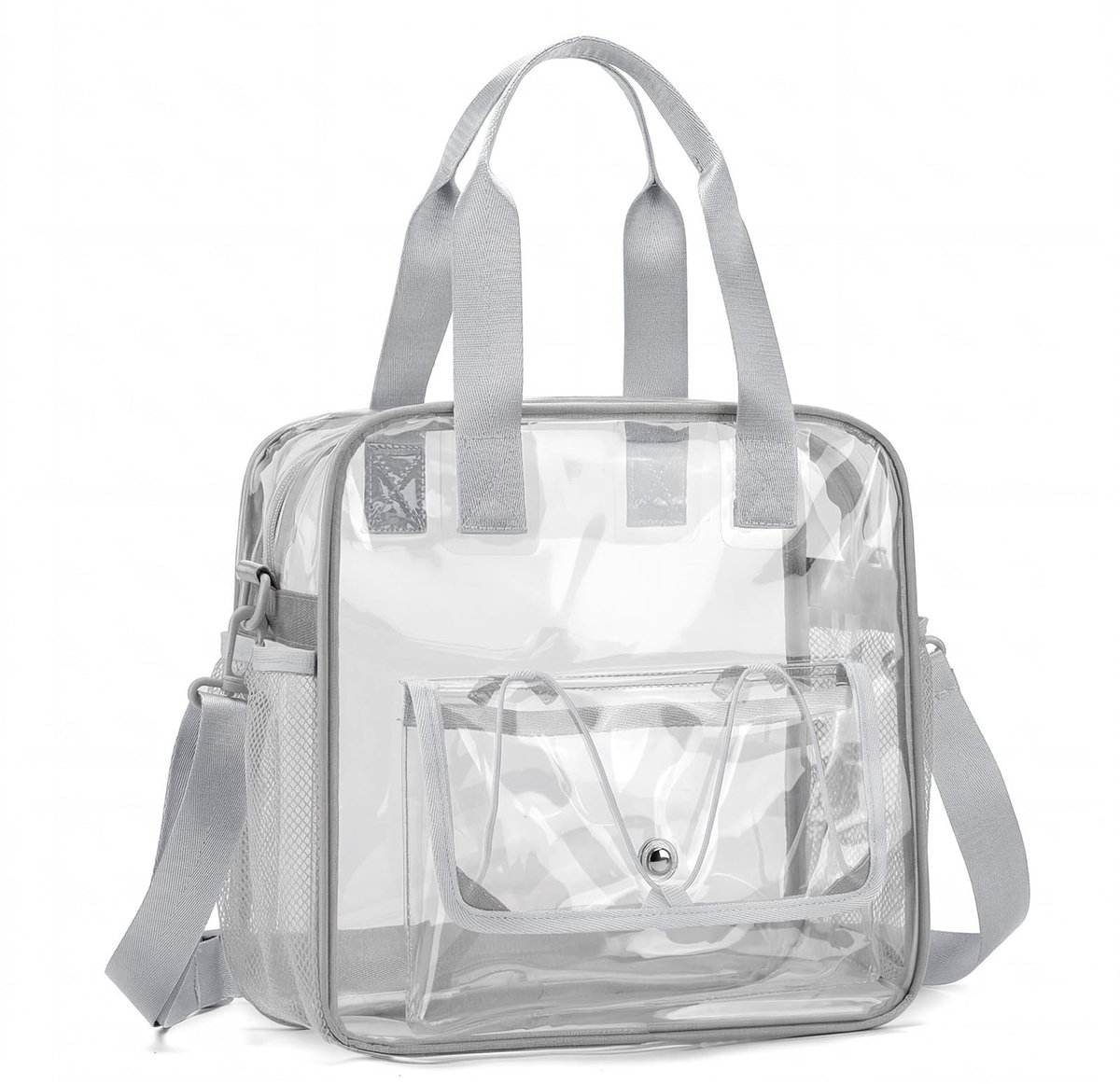 Solidchoice - Transparante PVC Tas voor Werk en Evenementen