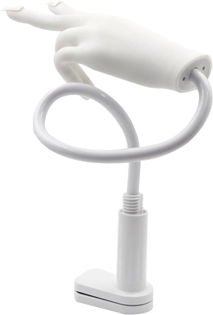 Oefenhandschoen voor Acrylnagels - Silicone Nagel Praktijkhand - Flexibel en Beweegbaar - Ideaal voor Nagelkunst - ShopVlot