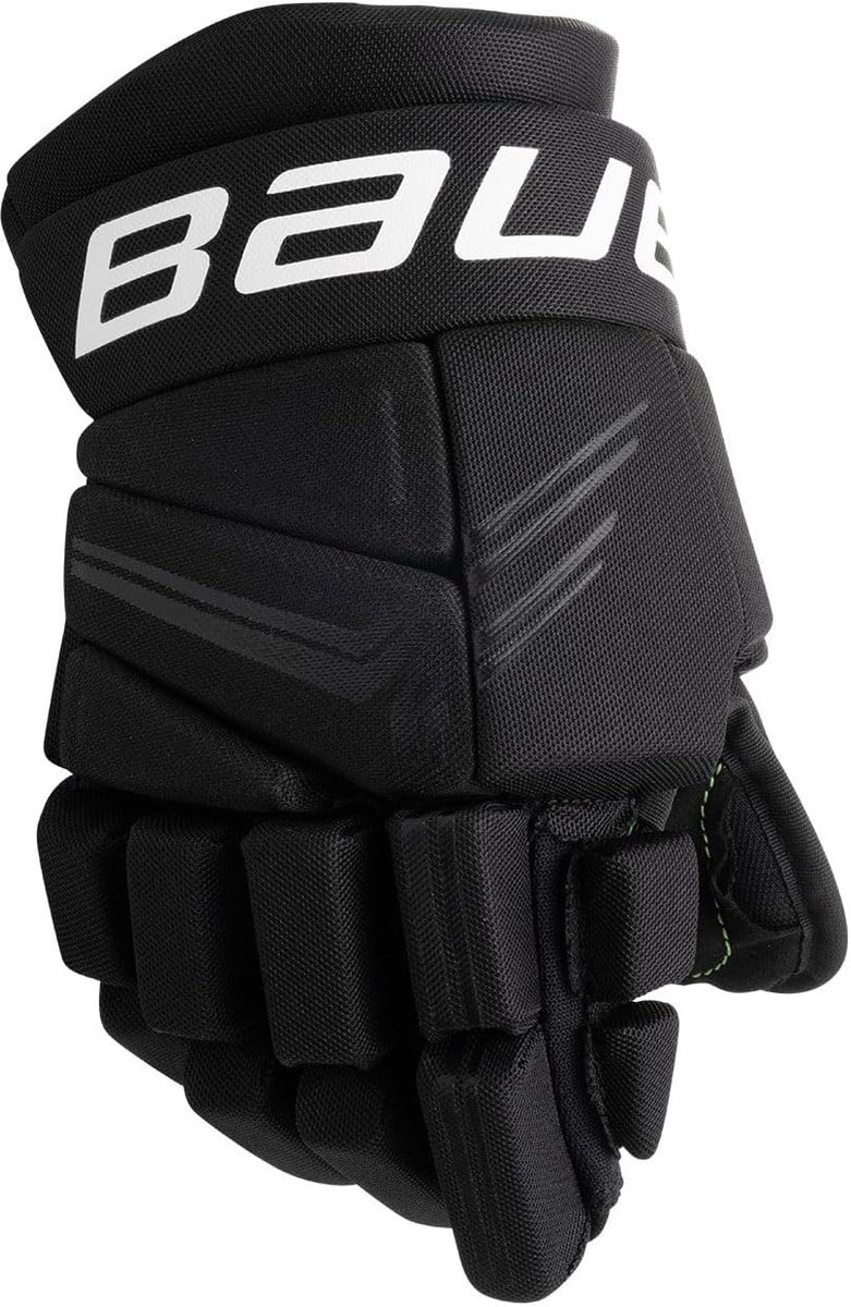 IJshockeyhandschoenen Junior 11" - zwart - comfortabele pasvorm - optimale bescherming - ShopVlot