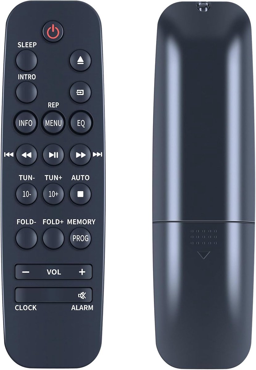 Replacement remote control suitable for Grundig Micro Stereo System 759551882400 GLR7640 CMS 3000 BT DAB+, for Nikkei - ShopVlot