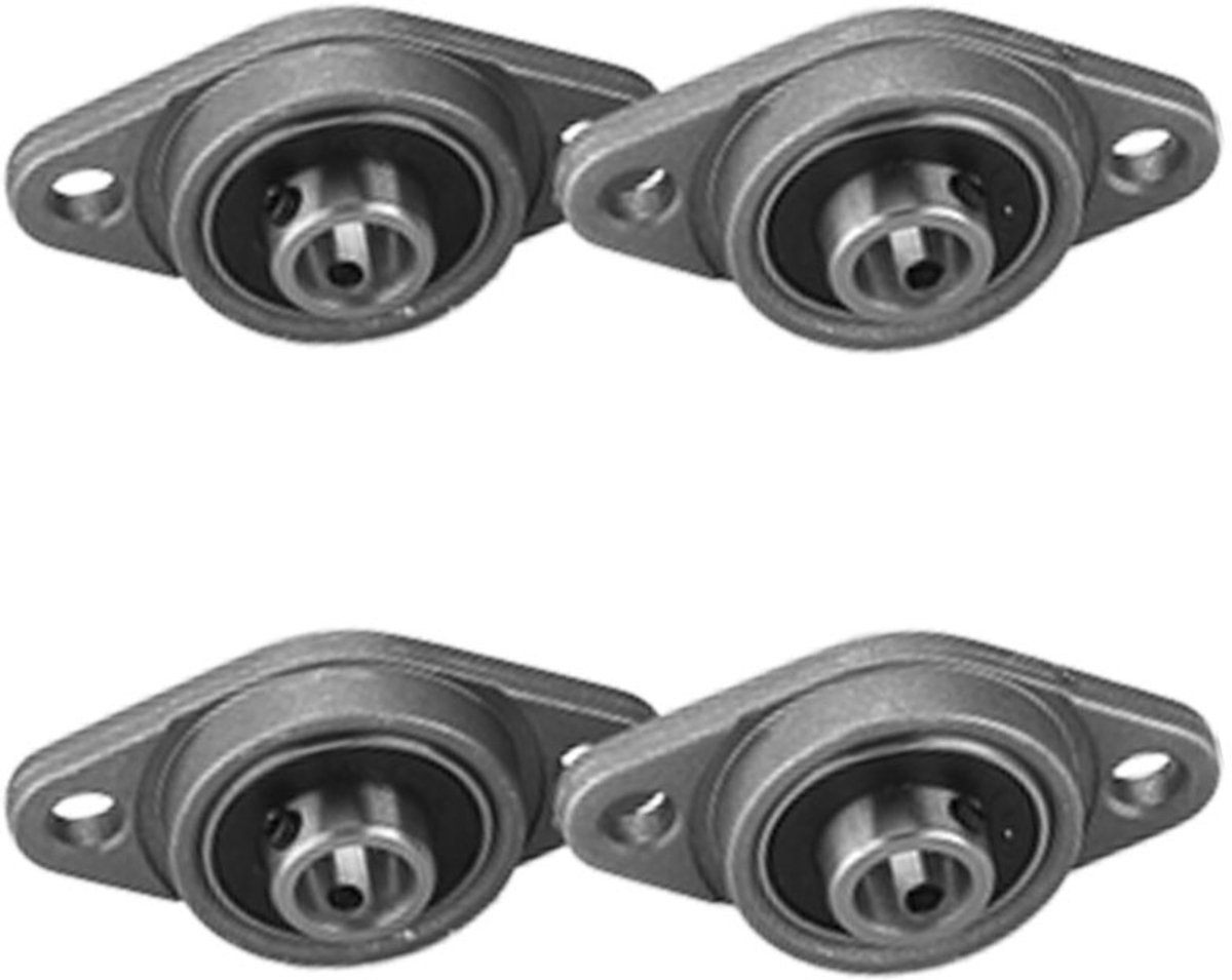 8mm Bore Inner Ball Mounted Standing Bearing Insert Standing Bearings (4pcs Hole Center Spacing 37mm) - ShopVlot