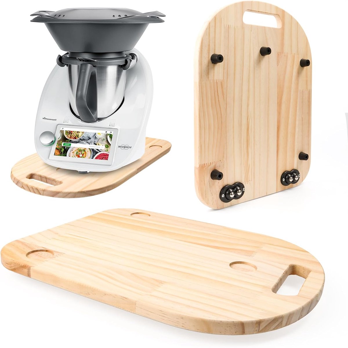 Sliding board for Thermomix TM6 TM5, shelf for Thermomix with wheels - ShopVlot