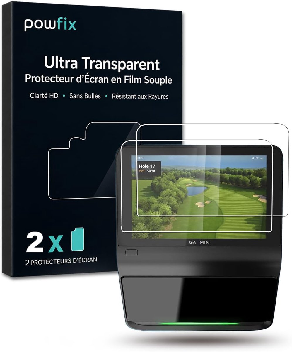 Displaybeschermfolie voor Garmin Approach R50 monitor en golflanceersimulator, 2 stuks, zachte HD-folie - ShopVlot