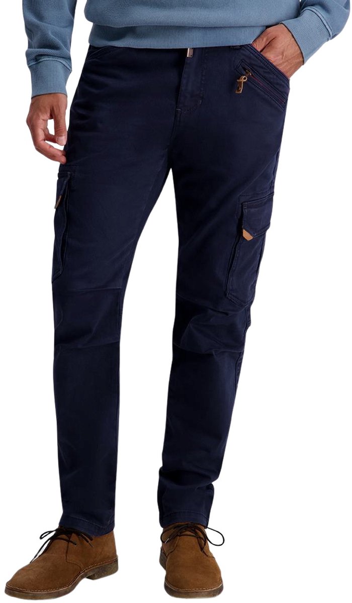 TIMEZONE Heren Cargo Broek REGULAR BENTZ regular/straight Blauw 30W / 32L Volwassenen