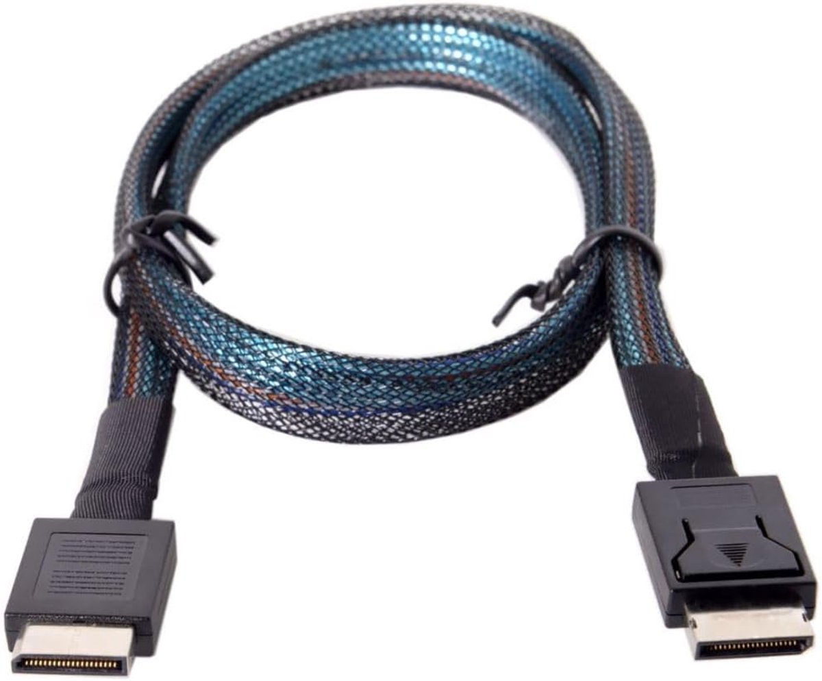 OCuLink PCIe PCI-Express SFF-8611 4i naar OCuLink SFF-8611 SSD Data Actieve Kabel - 64 Gbps - Duurzaam en flexibel - ShopVlot