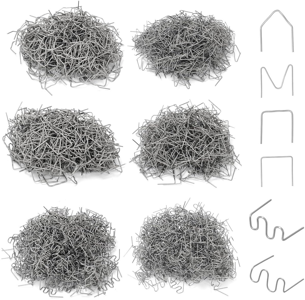 Kunststof lasklemmen 0,8 mm - lasstaven - hete nietjes - ideaal voor reparatie - ShopVlot