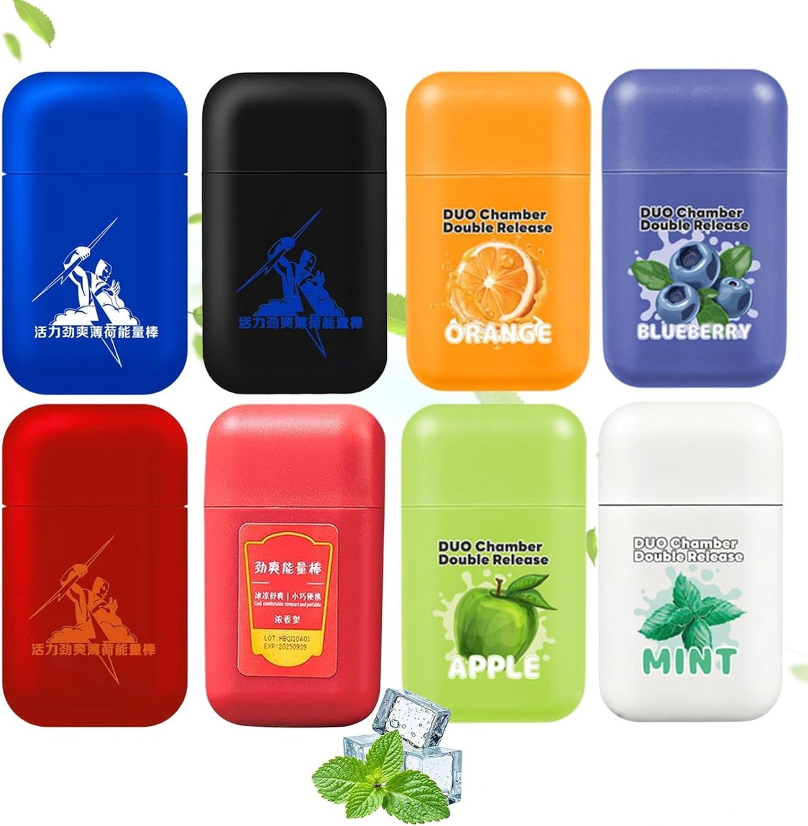 8 stuks neusinhalatorsticks, neussticks, neusinhalatorpennen, neusinhalatorpennen, inhalatorsticks, inhalatorpennen - ShopVlot