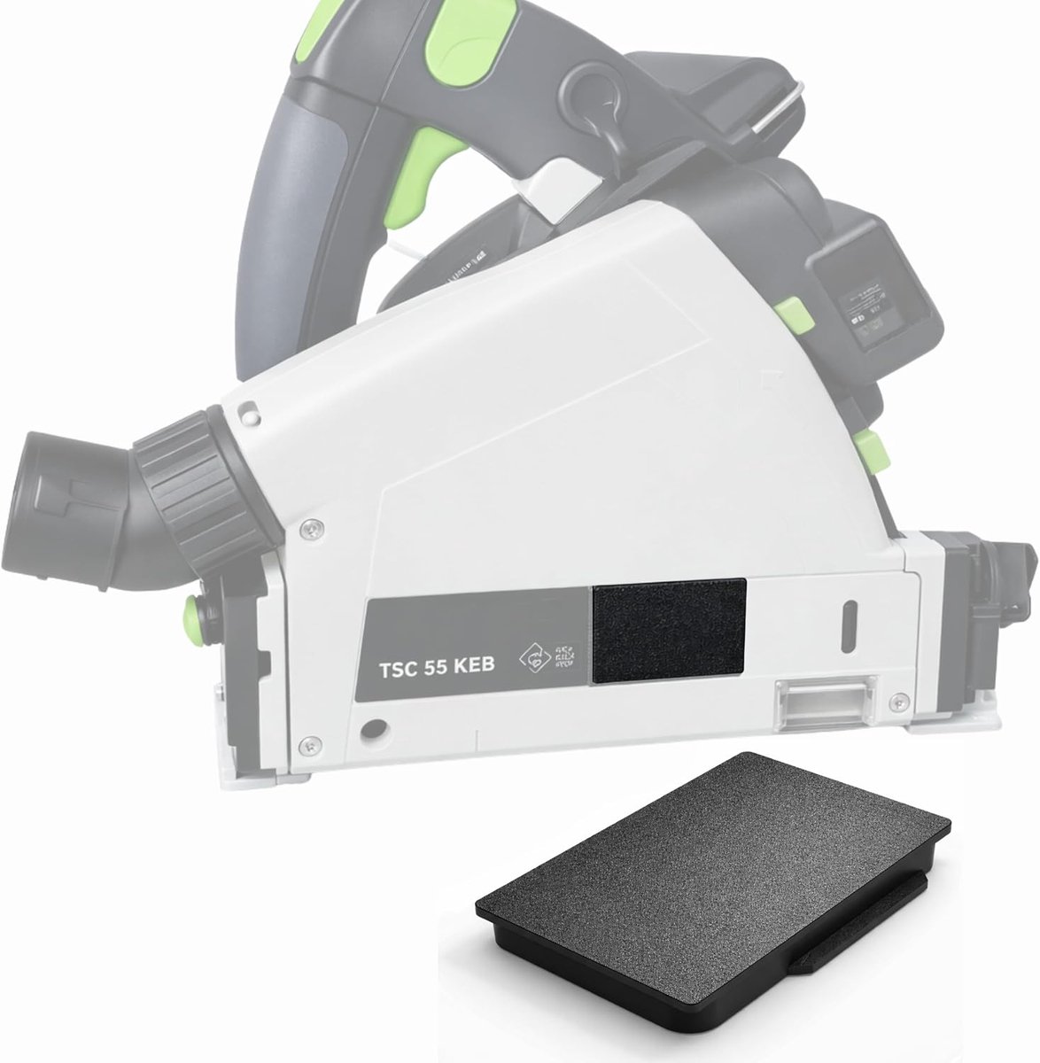 Dust Cover for Blade Change Hole, Compatible with Festool TS 55 R Plunge Saw, Extractor Cover Improves Dust Extraction - ShopVlot