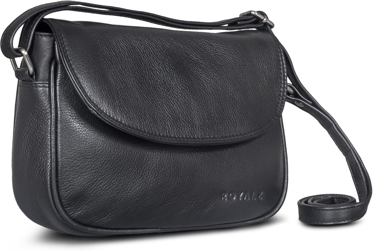 ROYALZ Vermont Vintage Leather Handbag Ladies Genuine Leather Shoulder Bag Small Leather Going Out Party City Evening - ShopVlot